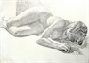 Anna Marie Asleep Pencil